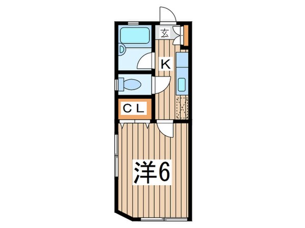 ハイツグリーンピアの物件間取画像